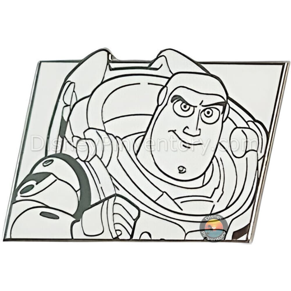 Pixar All Stars Mystery Pin Set Series 1 - Buzz Lightyear (Y612) - FiGPiN - Pin 42783