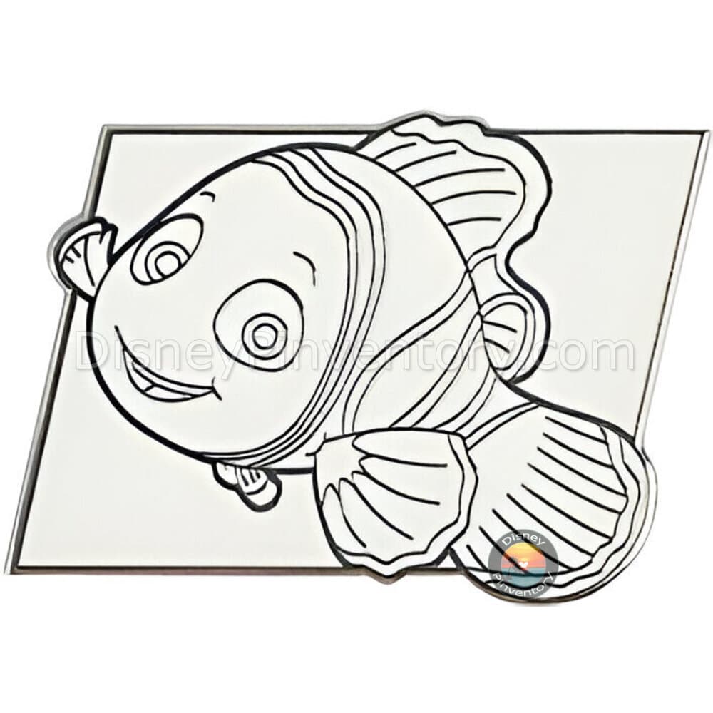 Pixar All Stars Mystery Pin Set Series 1 - Nemo (Y614) - FiGPiN - Pin 42785