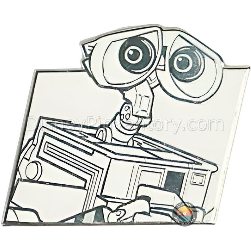 Pixar All Stars Mystery Pin Set Series 1 - WALL-E (Y615) - FiGPiN - Pin 42786