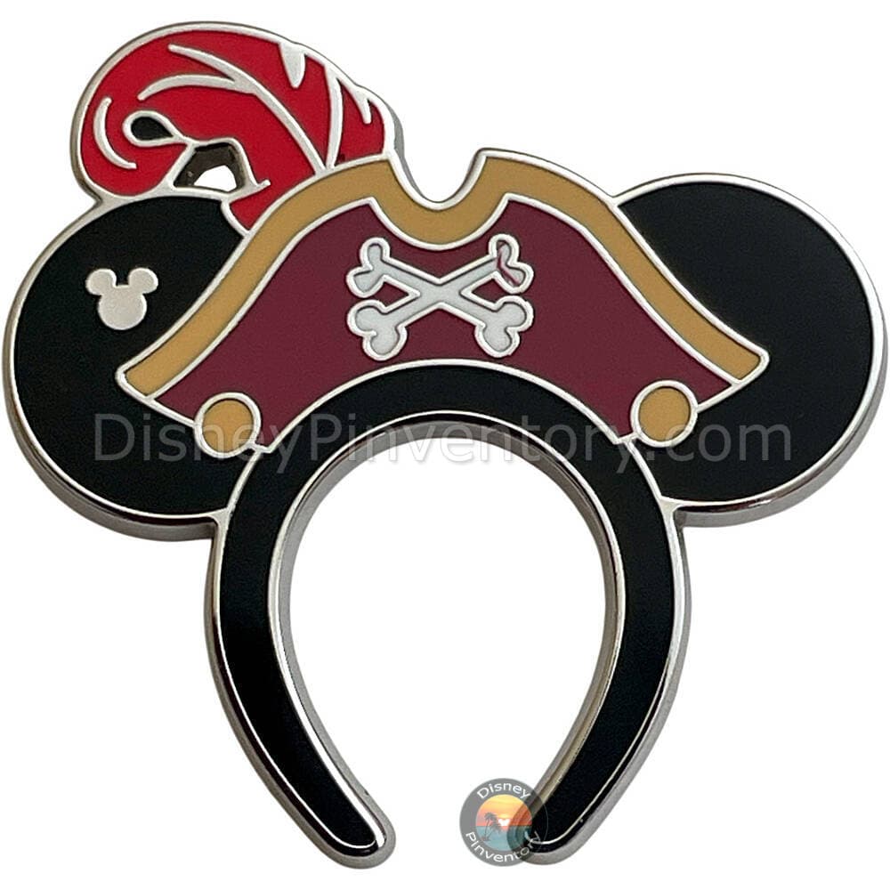 Hidden Disney 2025: Ear Headbands Pin - Pirates of the Caribbean - Pin 42804