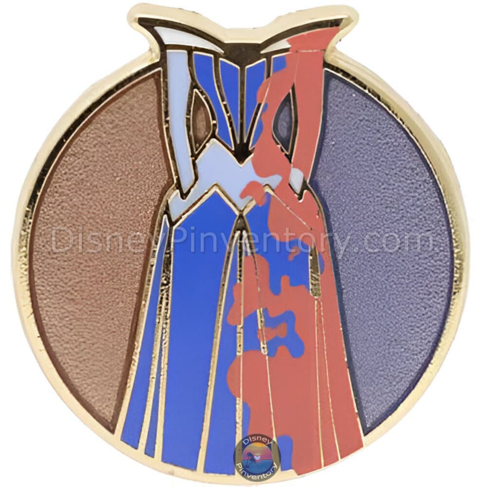 Disney Mini Micro Mystery Pin Set - Sleeping Beauty - Blue-Pink Dress Pin - PALM Exclusive - Pin 42816