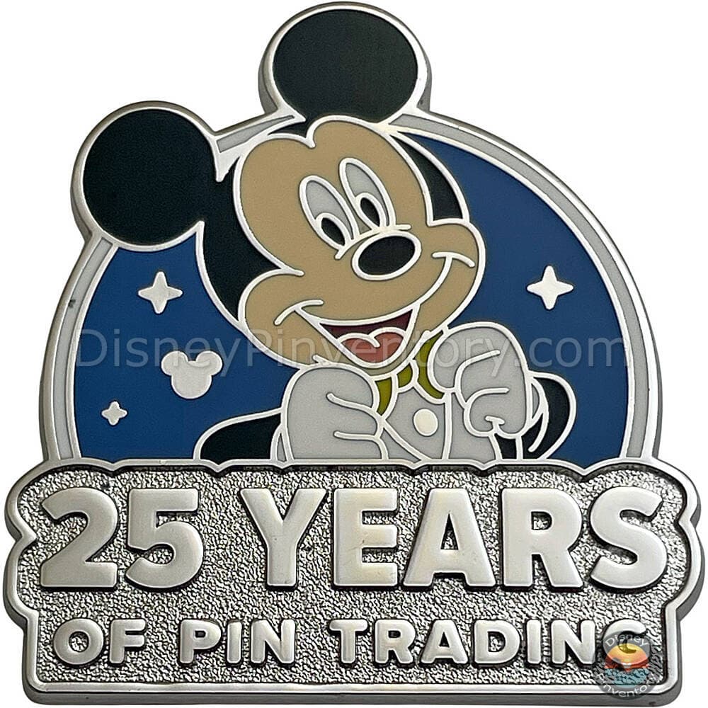 Hidden Disney 2025: Pin Trading 25th Anniversary - Mickey Mouse - Pin 42847