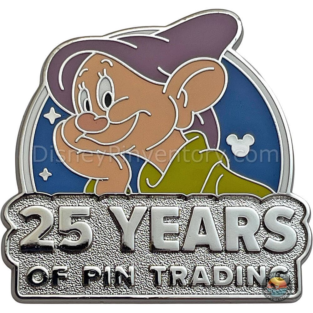 Hidden Disney 2025: Pin Trading 25th Anniversary - Dopey - Pin 42848