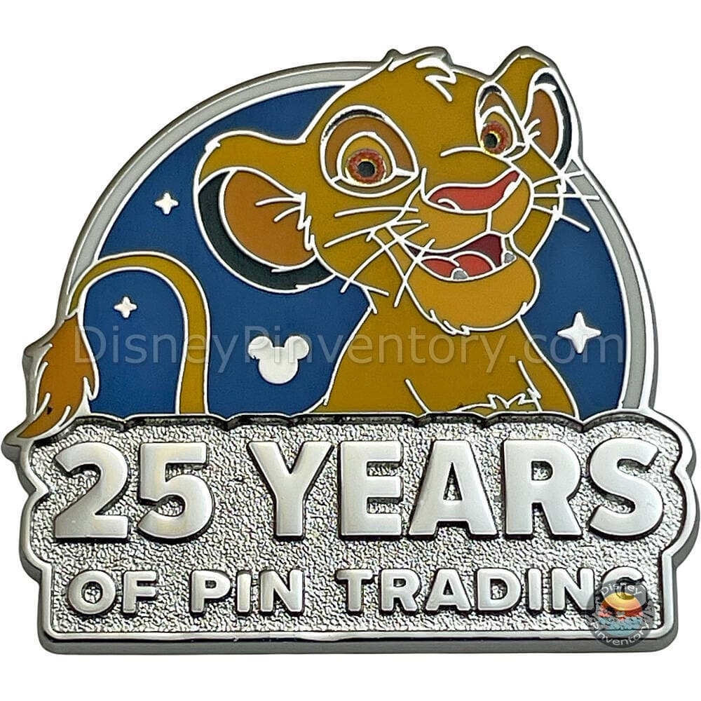 Hidden Disney 2025: Pin Trading 25th Anniversary - Simba - Pin 42850