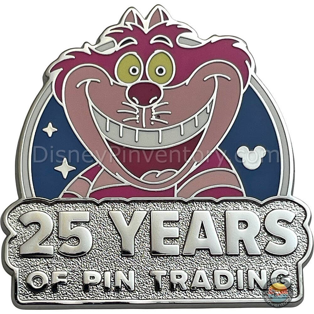 Hidden Disney 2025: Pin Trading 25th Anniversary - Cheshire Cat - Pin 42851