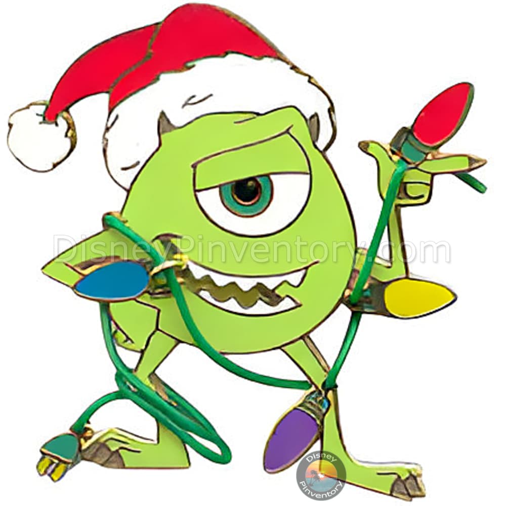 Mike Wazowski - Holiday Lights - Pin 42919