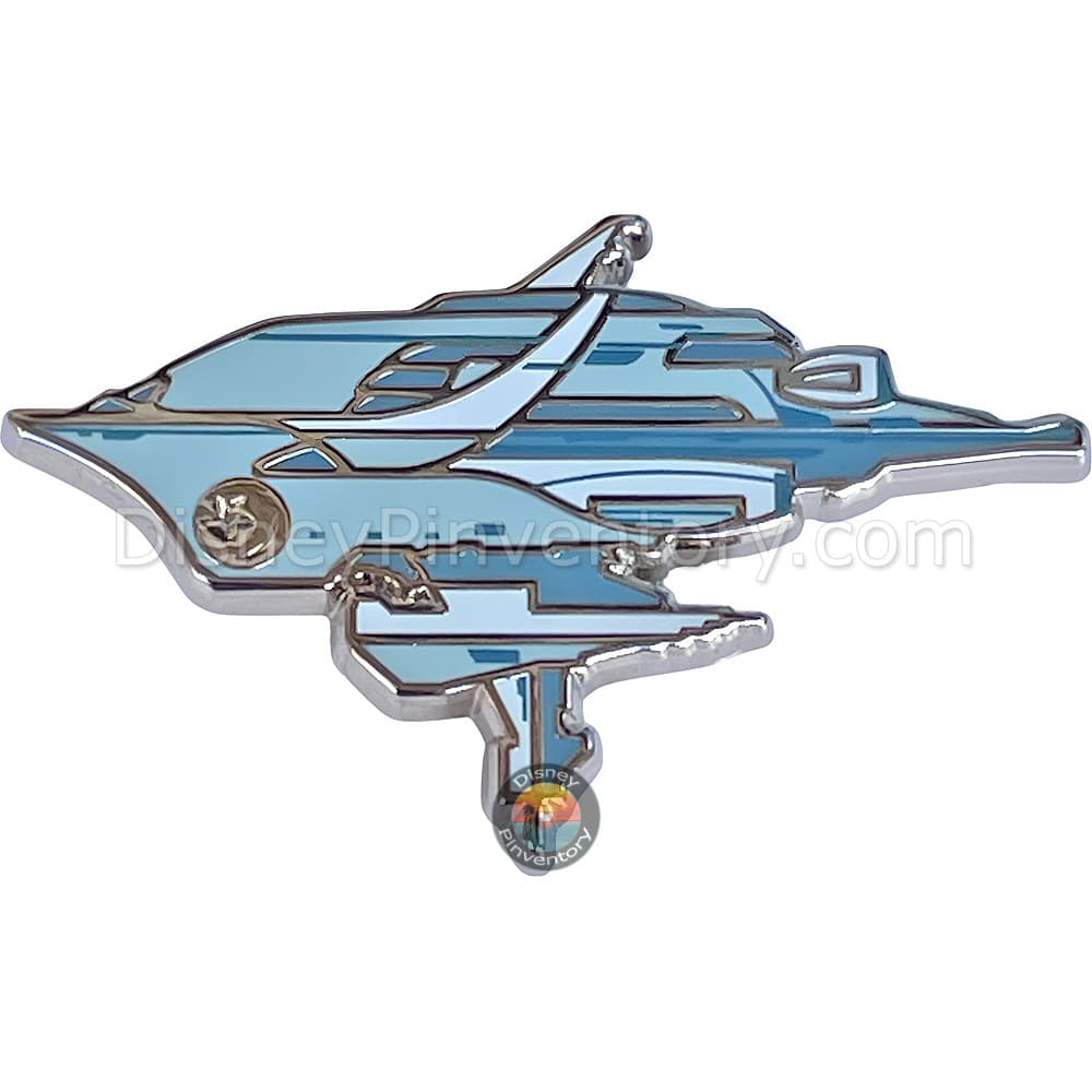 Hidden Disney 2024 Pin - Axiom Ship - Wall-E (Pixar) - Pin 42926