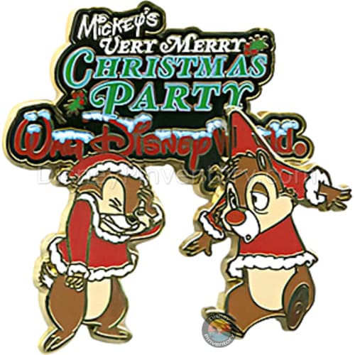 Mickey's Very Merry Christmas Party 2005 - Chip & Dale - Pin 42936