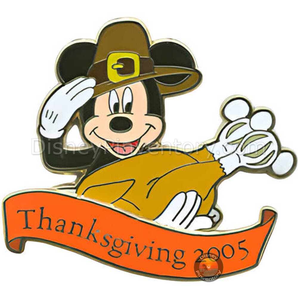 Walt Disney Studios Store - Thanksgiving 2005 Pin - Pin 42993