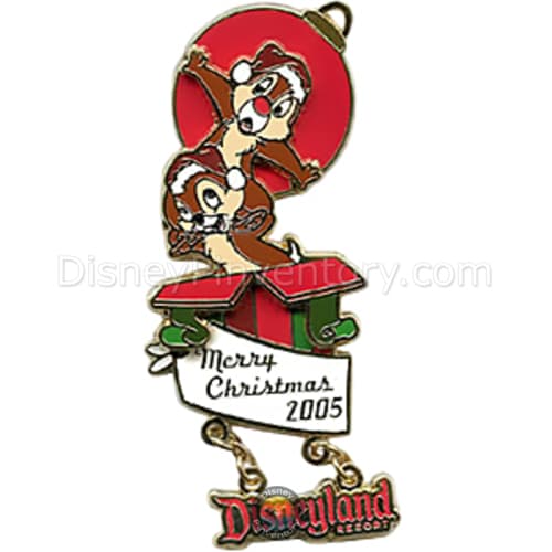 2005 Holiday Ornament Collection - Chip and Dale - Pin 43003