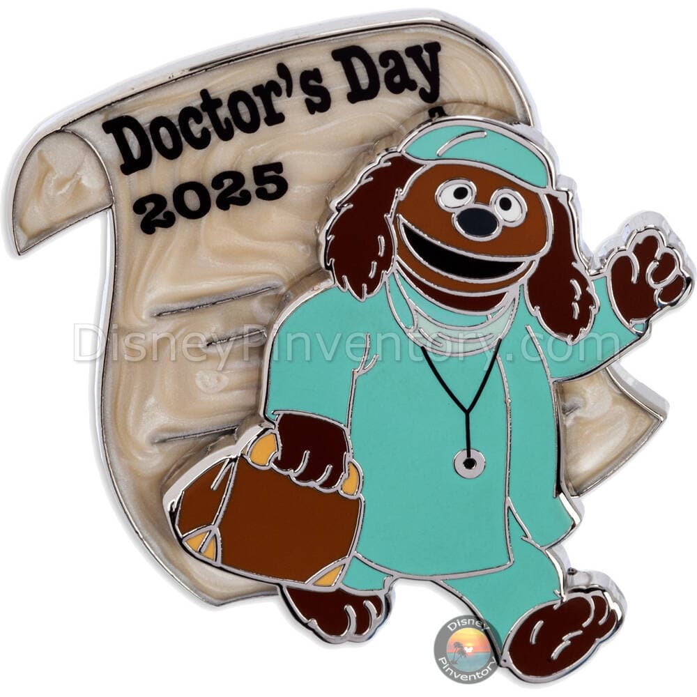 Rowlf Doctor's Day 2025 Pin - The Muppets - Pin 43044