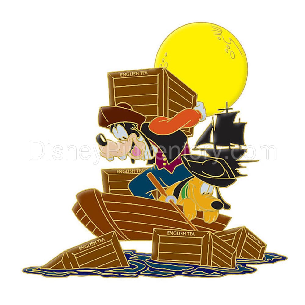 Pluto & Goofy Patriot Day Pin - Pin 4323
