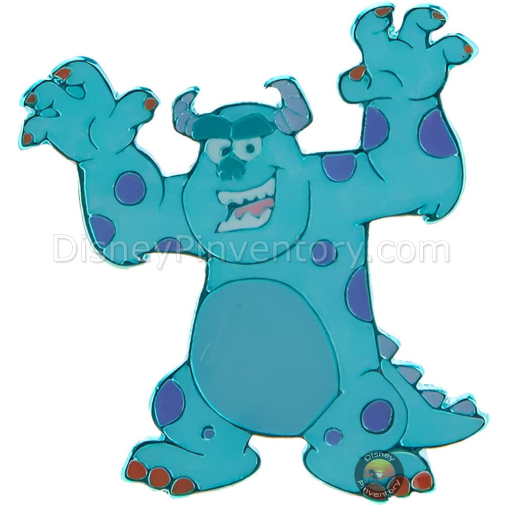Disney Pixar Monsters, Inc. Character Blind Box Pin Set - Sulley - Pin 43236