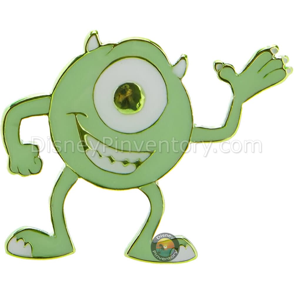 Disney Pixar Monsters, Inc. Character Blind Box Pin Set - Mike Wazowski - Pin 43237