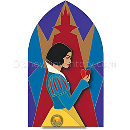 Snow White Live Action: Snow White Stained Glass Pin - Pin 43302