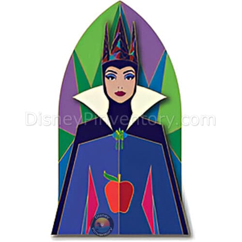 Snow White Live Action: Evil Queen Stained Glass Pin - Pin 43303