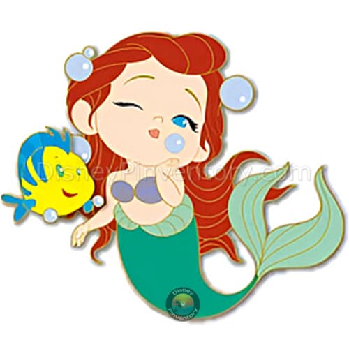 DSSH Princess Series Pin - Ariel - Pin 43306