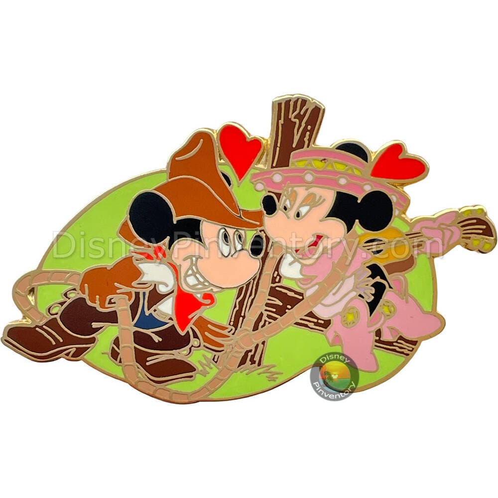 Disney Mall Limited - Mickey & Minnie Western - Pin 43314