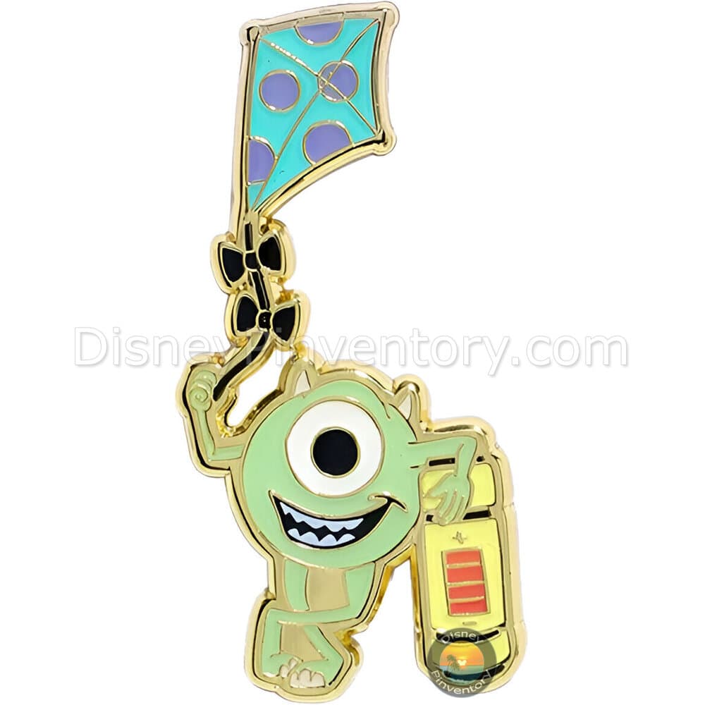 Disney Pixar Kites & Characters Blind Box Pin Set - Mike Wazowski - BoxLunch Exclusive - Pin 43329