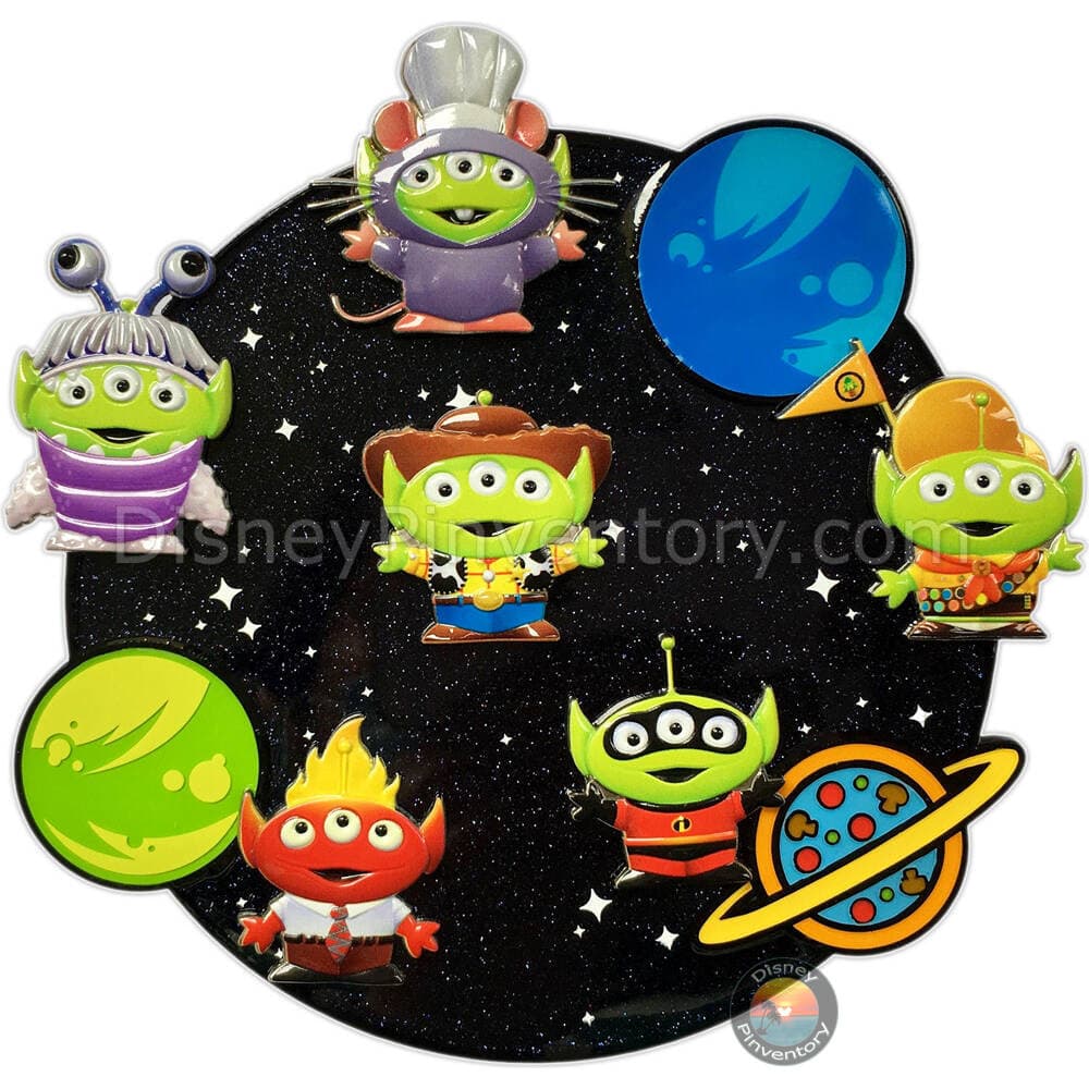 Toy Story Alien Pixar Remix Jumbo Pin - Disney Visa Cardmember Exclusive - Pin 43365