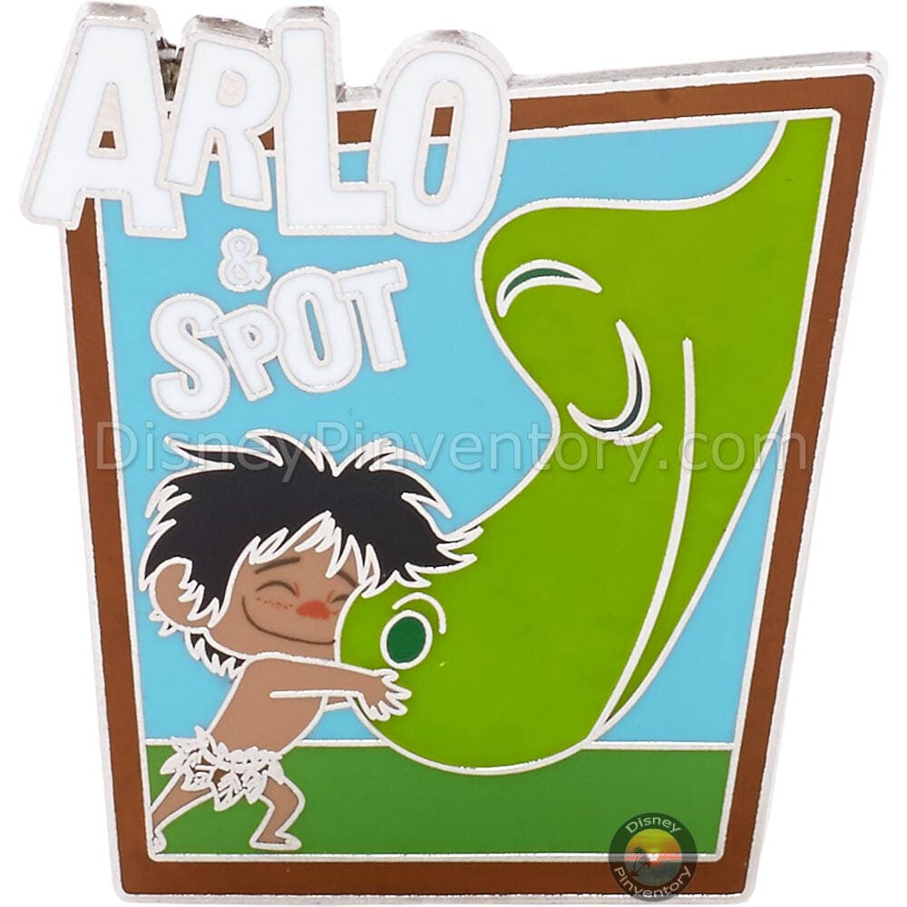 Disneyland Paris - The Good Dinosaur Arlo & Spot Pin - Pin 43378
