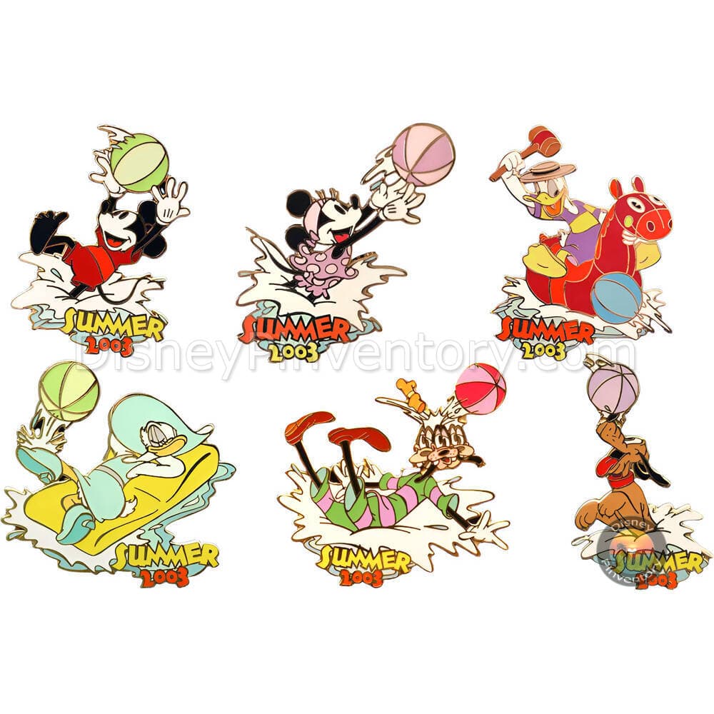 Disney Auctions - Summer 2003 Pin Set - Pin 43432