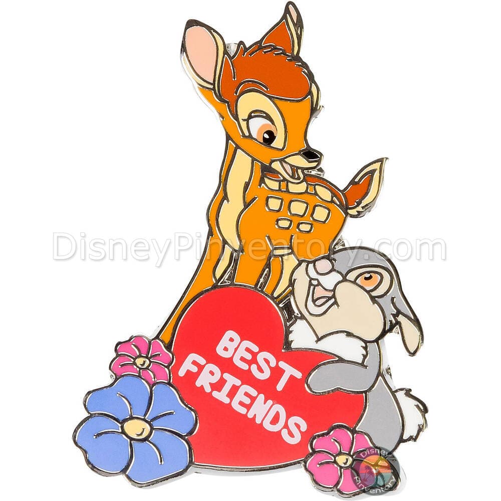 Disneyland Paris Bambi And Thumper My Best Friends Pin - Pin 43442