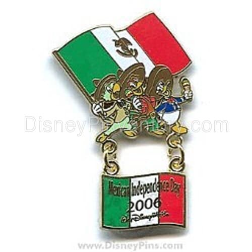 Mexican Independence Day 2006 - Three Caballeros - Pin 4345