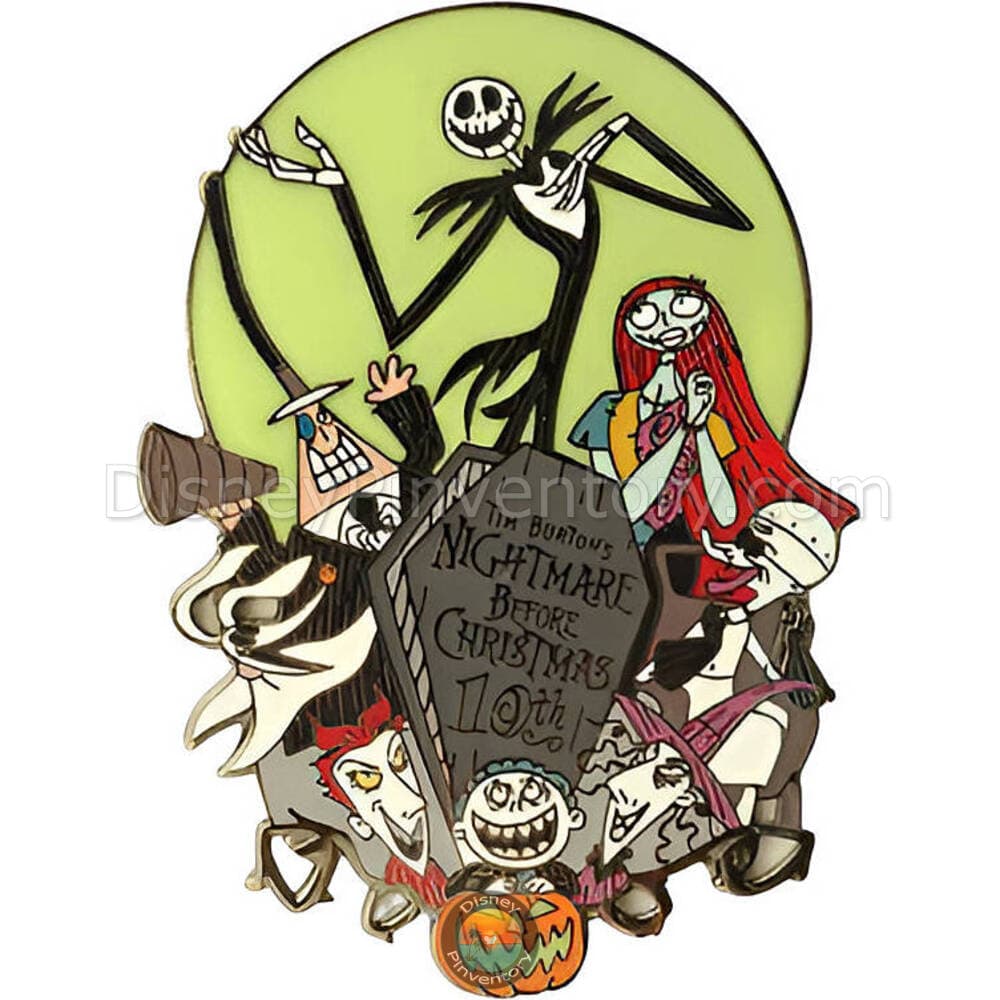 Disney Auctions - Nightmare Before Christmas 10th Anniversary - Pin 43462