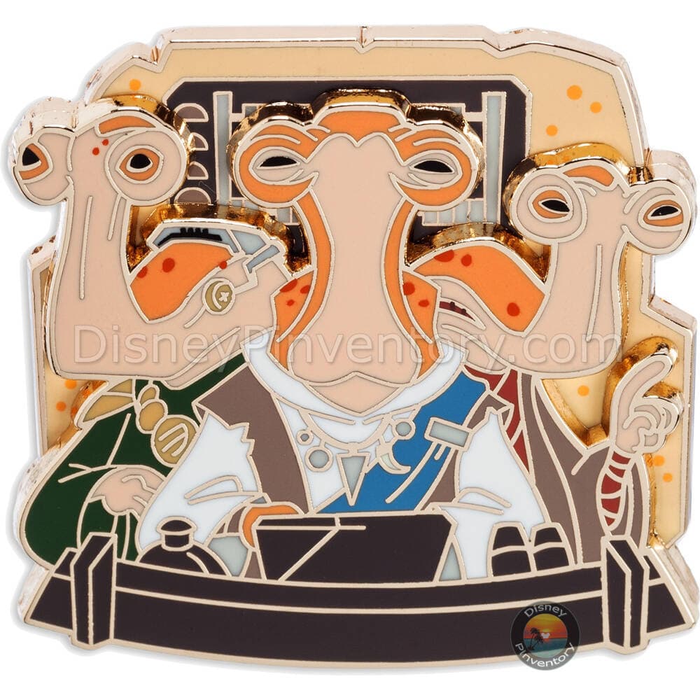 Dok-Ondar and Ithorians Pin - Star Wars: Galaxy's Edge - Pin 43482