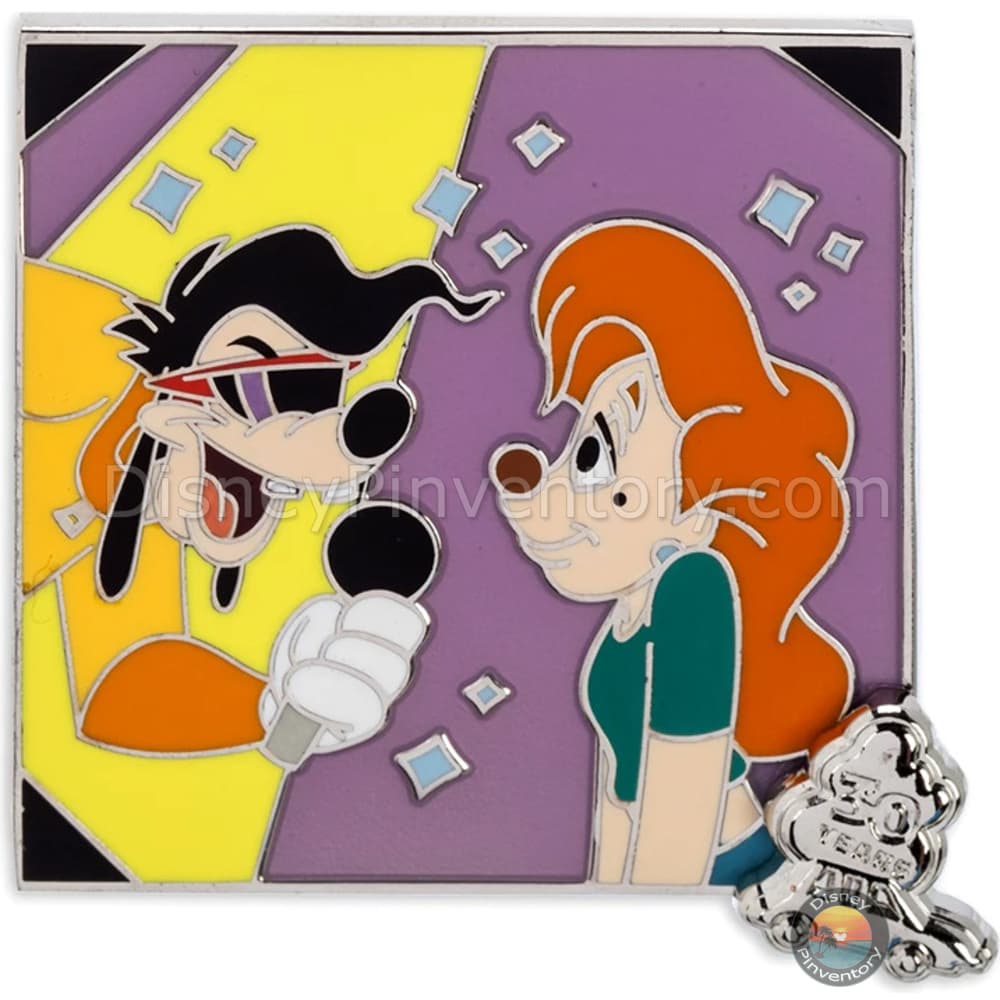 A Goofy Movie 30th Anniversary Pin Set - Max as Powerline and Roxanne - Pin 43485