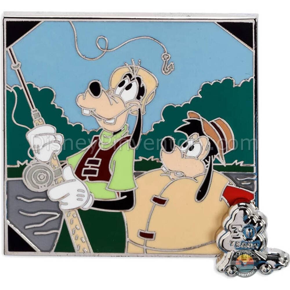 A Goofy Movie 30th Anniversary Pin Set - Goofy and Max Fishing - Pin 43486