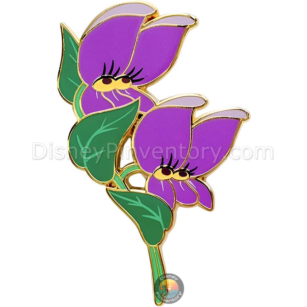 Disneyland Paris Eleonore Bridge Alice in Wonderland Collection - Violets - Pin 43525