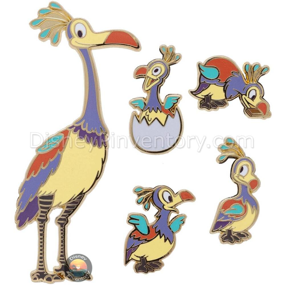 Disney Pixar UP Kevin with Babies Pin Set - PALM Exclusive - Pin 43535