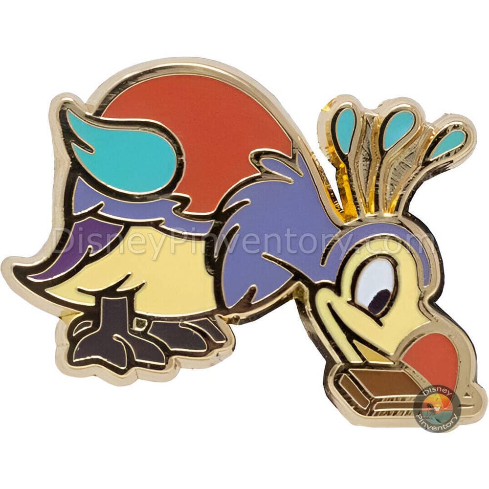 Disney Pixar UP Kevin with Babies Pin Set - Baby Eating Chocolate Pin - PALM Exclusive - Pin 43538