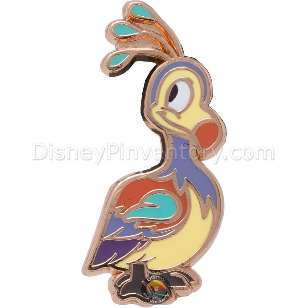 Disney Pixar UP Kevin with Babies Rose Gold Pin Set - Baby Looking Back Pin - PALM Exclusive - Pin 43546
