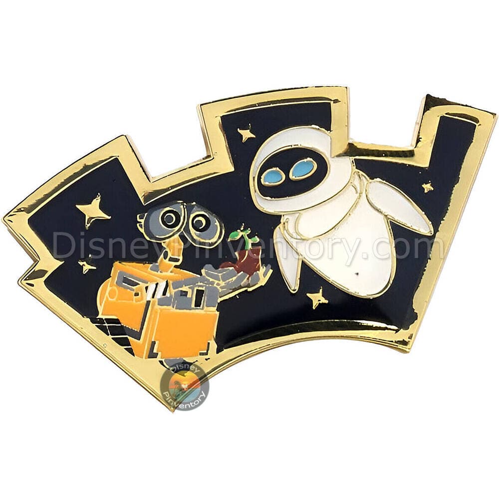 Loungefly Disney Pixar WALL-E Puzzle Blind Box Pin Set - Wall-E & EVE with Potted Plant - BoxLunch Exclusive - Pin 43583