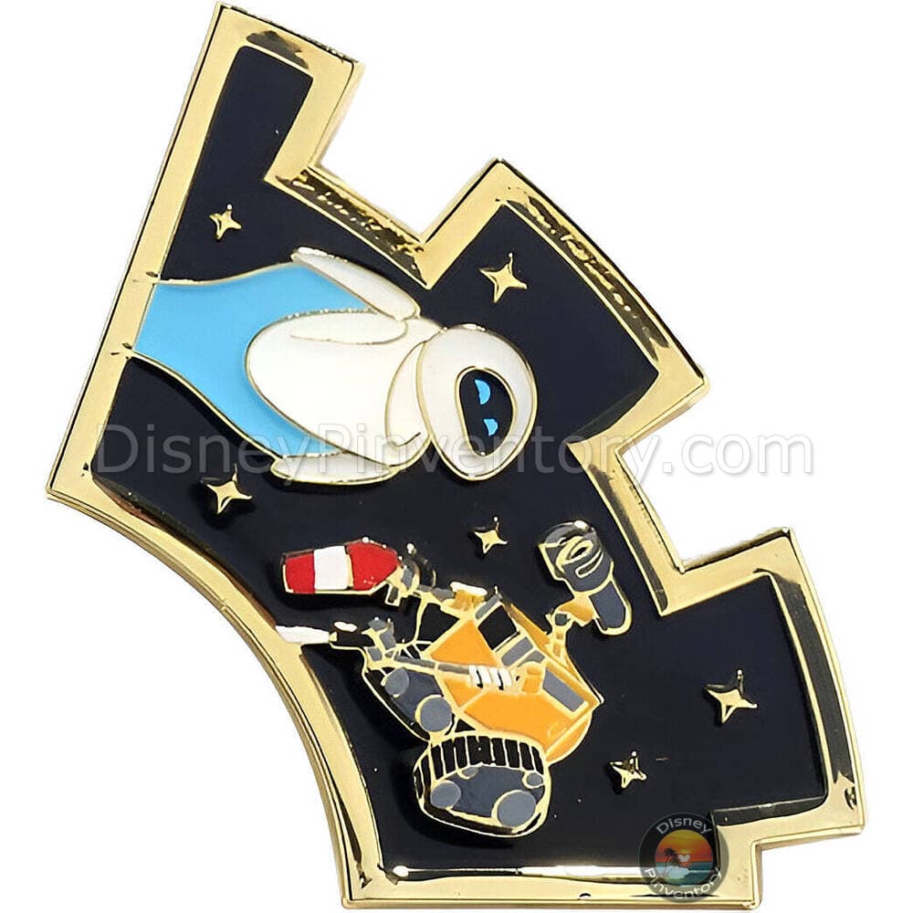 Loungefly Disney Pixar WALL-E Puzzle Blind Box Pin Set - Wall-E & EVE with Fire Extinguisher - BoxLunch Exclusive - Pin 43584