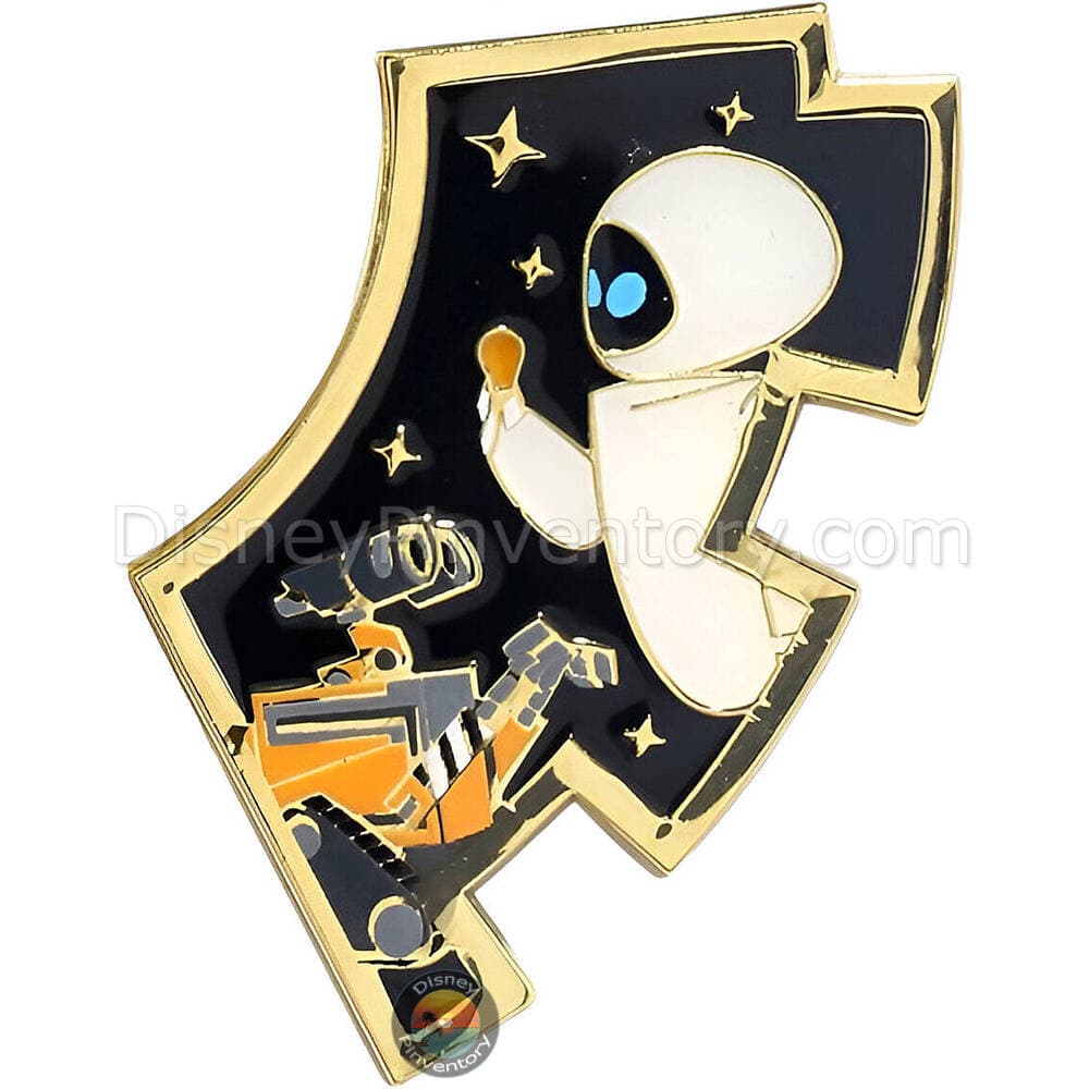 Loungefly Disney Pixar WALL-E Puzzle Blind Box Pin Set - Wall-E & EVE with Lightbulb - BoxLunch Exclusive - Pin 43585