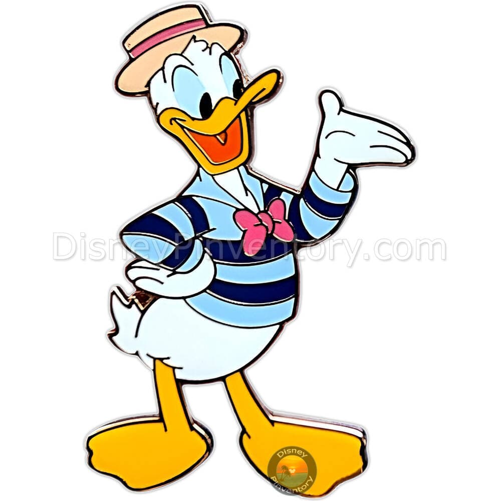 Disneyland Paris - Donald & Daisy Duck Paris Pin Set - Donald Pin Only - Pin 43626