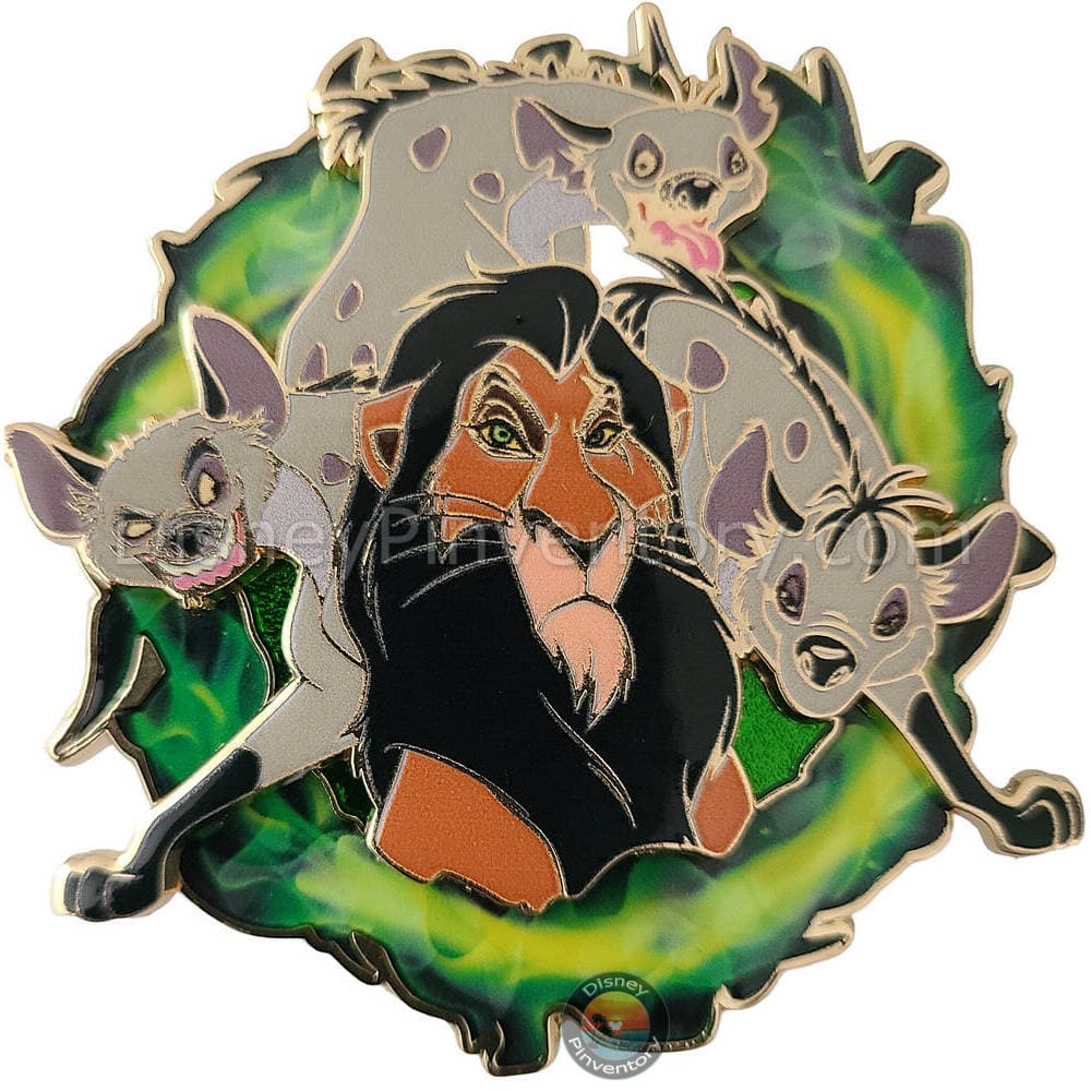 Scar & Hyenas - Lion King - "Villains Medley" - Pin 43629