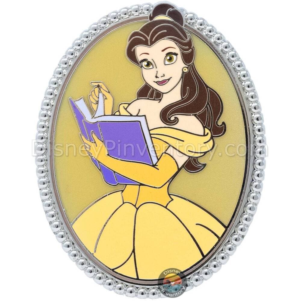Disney Princess Pearls Belle Jumbo Pin - PALM Exclusive - Pin 43669