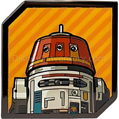 Star Wars Droids Series 1 Mystery Series Pin Set - Chopper (Y578) - FiGPiN - Pin 43683