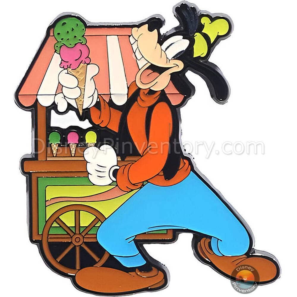 Loungefly Disney Goofy Outside Fun Blind Box Pin Set - Goofy with Ice Cream - BoxLunch Exclusive - Pin 43752