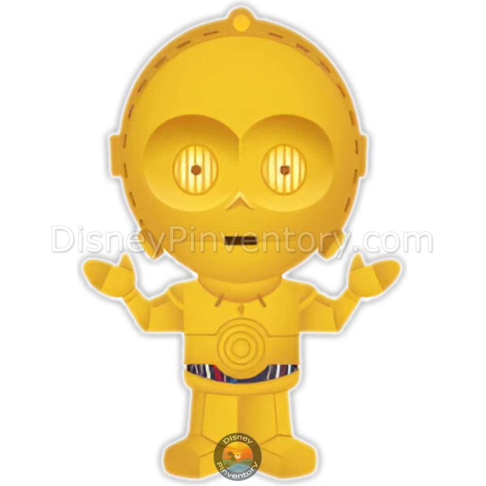 Star Wars Celebration 2025: C-3PO Pin & Lanyard Set - Pin Only - Pin 43822