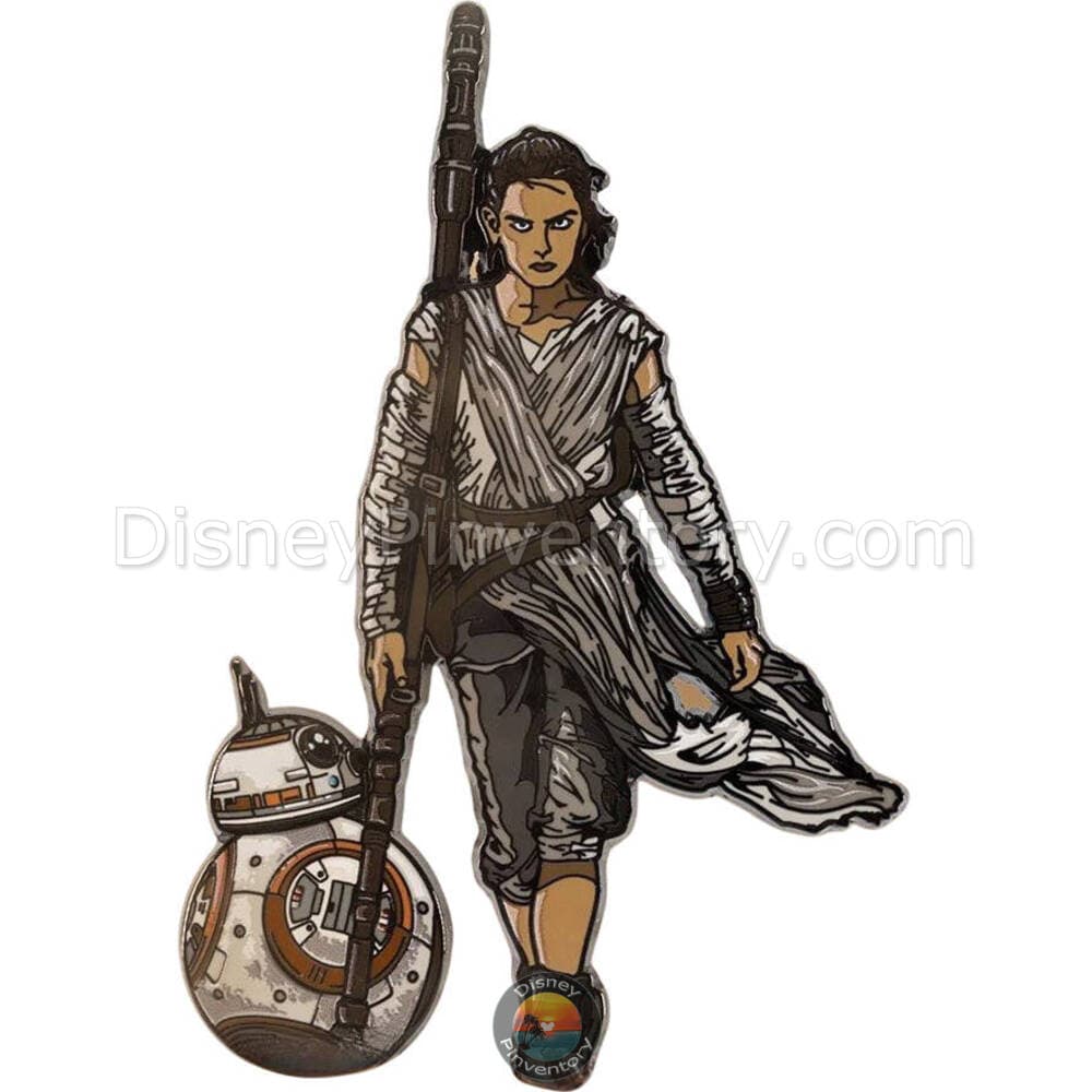 Star Wars Celebration 2025: Rey & BB-8 (1825) Pin - FiGPiN - Pin 43855