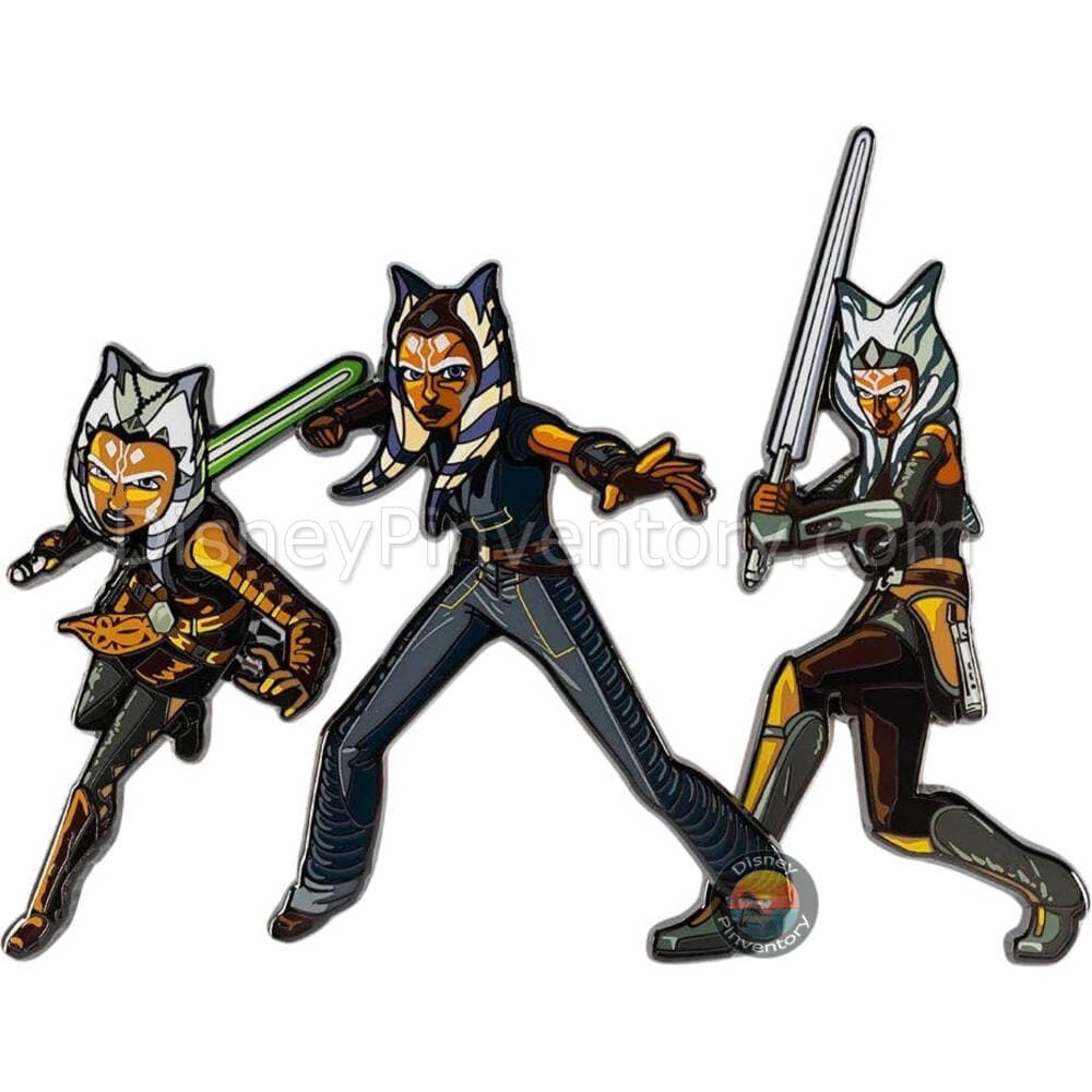 Star Wars Celebration 2025: Ahsoka Tano Box Pin Set (1819-1821) - FiGPiN - Pin 43859