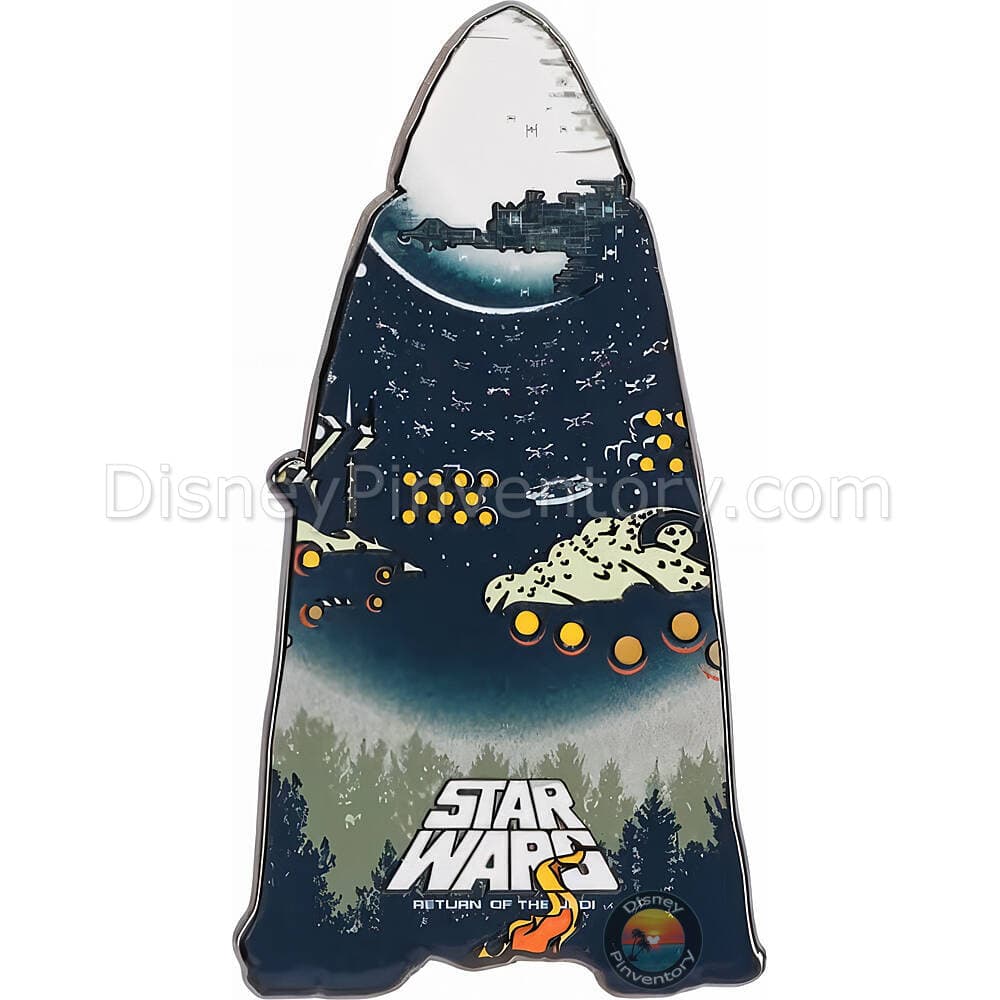 Star Wars Celebration 2025: Star Wars Trilogy Poster FiGPiN Quest - Star Wars: Rerun of the Jedi (1830) Pin - Pin 43898