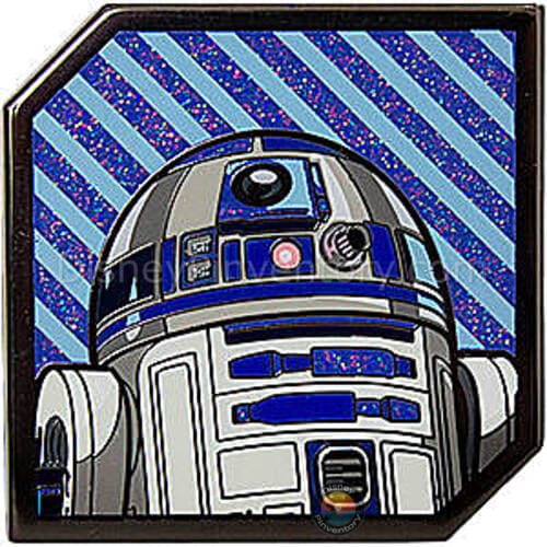 Star Wars Droids Series 1 Mystery Series Pin Set - R2-D2 Glitter - FiGPiN - Pin 43900