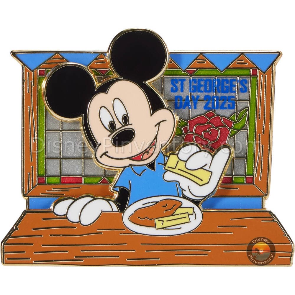 Mickey Mouse St. George's Day 2025 Pin - Pin 43929